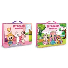 GENERICO - Set de Artes Capybuddy de 75 Piezas para Niñas