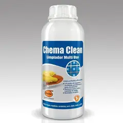 CHEMA - LIMPIADOR MULTIUSO DE BAÑOS, COCINAS Y PISCINAS 1 LITRO - FACIL DE USAR