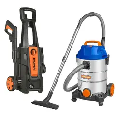 TRUPER - Hidrolavadora 1800Psi Truper + Aspiradora 30 litros Wadfow