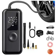 SEISA - Inflador de Llanta Auto Scooter Bicicleta Pelota Multifuncional Compresor de  Aire