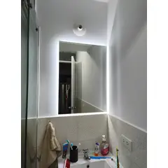 LUMINAR BRILLO & LUZ - Espejo rectangular 50x70cm con luces LED