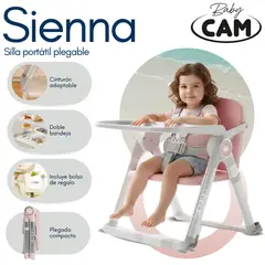 BABY CAM - Silla Portatil Plegable «SIENNA» Edición Limitada Pink