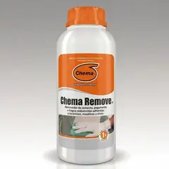 CHEMA - LIMPIADOR REMOVE / ELIMINADOR DE CEMENTO Y FRAGUA ENDURECIDA 1 LITRO - FACIL DE USAR