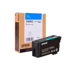 EPSON - Tinta Epson T40W220 Cian Original 50 ml UltraChrome XD2 SureColor T3170 T5170.