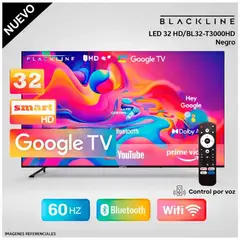 BLACKLINE - Televisor BLACKLINE LED 32 HD Smart TV BL32-T3000HD
