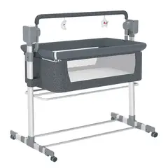 BUYPAL - Cuna Colecho Automatica con Control Remoto y Mecedora