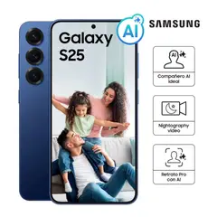 SAMSUNG - SAMSUNG GALAXY S25 12GB RAM 128GB - NAVY- OPEN BOX