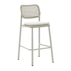 NIHM - Silla De Terraza Alta Tara Off White