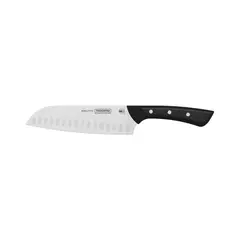 TRAMONTINA - CUCHILLO SANTOKU TRAMONTINA SOLUTTA 7 PULGADAS ACERO INOXIDABLE MANGO POLICARBONATO