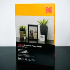 KODAK - Kodak Papel 240GSM Premium Gloss Fotográfico A4 20ud
