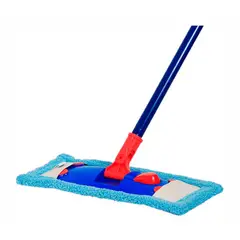 VIRUTEX - MOPA PLANA CLASICA SET MICROACTIVA 35CM VIRUTEX CELESTE