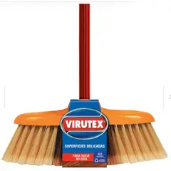 VIRUTEX - ESCOBA PISOS DELICADOS