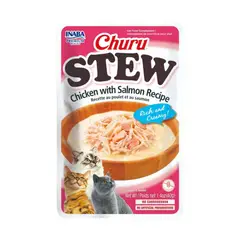 CHURU - Churu Stew Gatos Pollo y Salmon 40 gr
