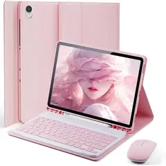 PUREPOWER - Funda con teclado de español Ñ y Raton para Xiaomi Pad 6 / Pad 6 Pro 11" 2023