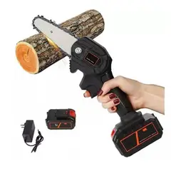 OEM - Motosierra Portátil de Mano 24V para Corte de Madera y Poda - Diseño Ergonómico