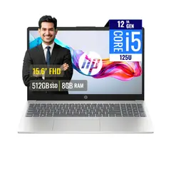 HP - Laptop HP 15 FD0255LA Intel Core 5 125U 8GB RAM 512GB SSD 15.6 FHD FreeDOS