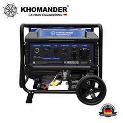 KHOMANDER - GENERADOR GASOLINERO 6500W 220V - KHOMANDER
