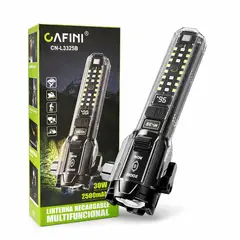 OEM - Linterna Recargable Multifuncional Portátil