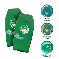 GRAVITAL - Tabla Bodyboard Gravital de Natación 41” GR-41 Dinámica Verde