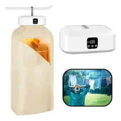 OEM - Máquina Secadora de Ropa Eléctrica Portátil con Temporizador y Bolsa de Secado