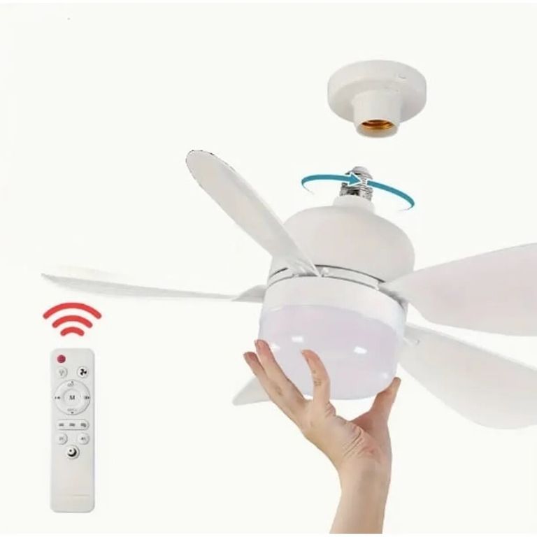 Ventilador de techo inteligente con luz