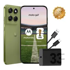 MOTOROLA - Motorola G67 4GB+256GB Verde