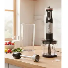 LOVEN - BATIDORA INMERSIÓN MP800-CLA 800W 1L MULTIFUNCIÓN ACERO