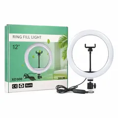 OEM - Aro De Luz Ajustable 30Cm Con Soporte De Celular