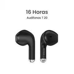 MOVISUN - Audífonos Bluetooth 6.0 MOVISUN T 20 – Pantalla LED, Sensor Táctil, Micrófono Integrado, hasta 16H de Reproducción