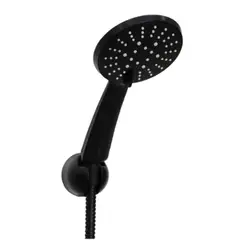 FRATELLI - DUCHA TELEFONO CON MANGUERA REFORZADA DE 3 FUNCIONES NEGRO  GN9020B