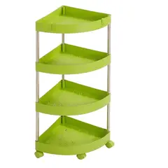 GENERICO - Estante Organizador De 4 Niveles Para Cocina/baño, Verde
