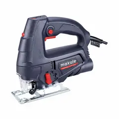 MAKUTE - Sierra Caladora 710W Makute Industrial con Guía Laser Corte Madera y Metal