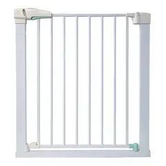 HOUSE SAFE - Puerta de Seguridad Metálica para Bebé