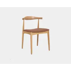 NIHM - Silla Para Comedor De Madera Moustache New Brown