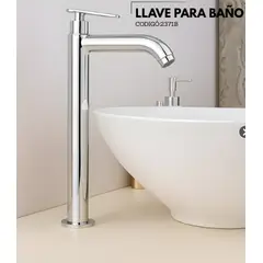 GENERICO - LLAVE PARA LAVATORIO ALTO NAUTILUS