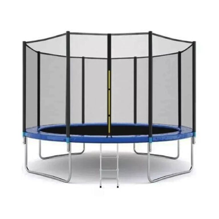 Cama Elástica Trampolín Diámetro 365cm con Escalera tubo galvanizado 1-3mm
