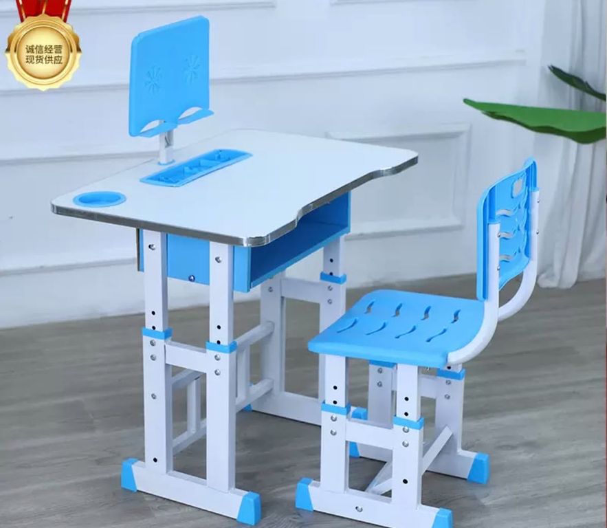 Escritorio Infantil Niños Silla Ajustable Estudio Moderno Dormitorio Sala Hogar 190221