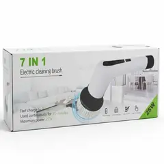 GENERICO - Cepillo de Limpieza Eléctrico 7 en 1 Portátil Recargable