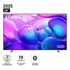 SAMSUNG - Televisor QLED 65" UHD 4K Smart TV QN65Q6FAAGXPE