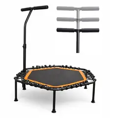 GENERICO - Trampolin Saltarin Con Agarre Regulable 45 Pulgadas Hexagonal