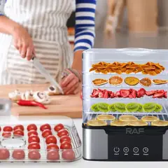 GENERICO - MAQUINA DESHIDRATADORA AUTOMATICA FRUTAS Y VERDURAS RAF 5 NIVELES