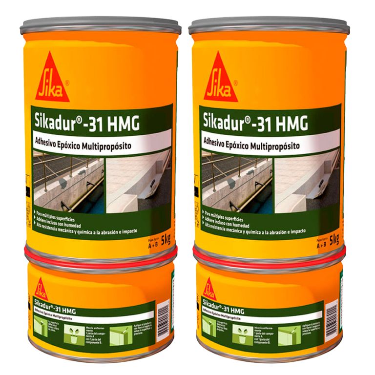 Pack de 2 unidades Sikadur 31 HMG, Gris 5kg