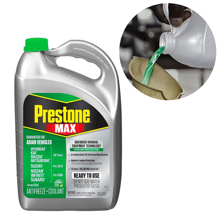 Refrigerante y Anticongelante Max 50% Asiatico Verde Galon