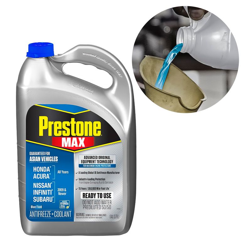 Refrigerante y Anticongelante Max 50% Asiatico Azul Galon