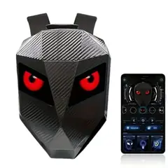GENERICO - MOCHILA LED INTELIGENTE CASCO MOTO + Power Bank 20,000mAh