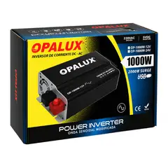 OPALUX - INVERSOR SOLAR ONDA MODIFICADA OPALUX 1000W 12V