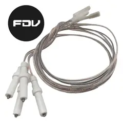 FDV - Repuesto Juego de 04 Bujias de Encendido Electrico para Cocinas FDV