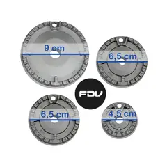 FDV - Set 4 Quemadores Originales FDV
