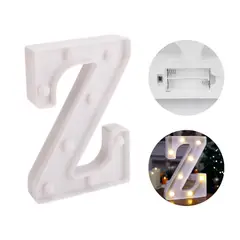 GENERICO - Letra decorativa “Z” con luces