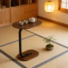 GENERICO - Mesa Multifuncion de Melamine color Madera Rustica.